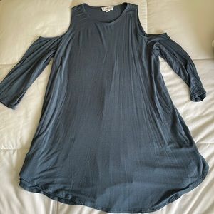 Blue long sleeve dress/shirt.
